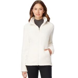 Cream Fuzzy Heatkeep Jacket